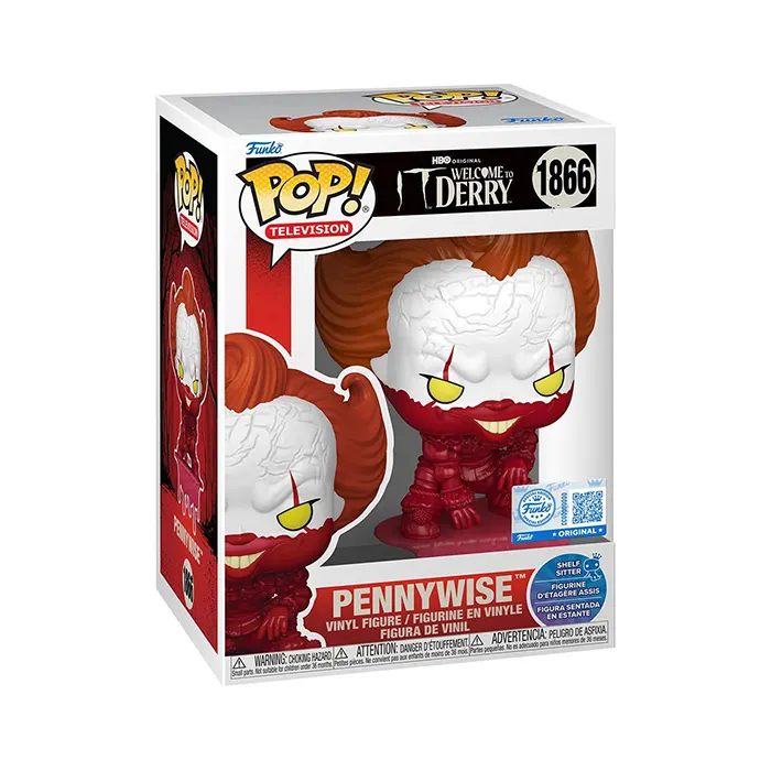 Funko Pop! TV IT: Welcome to Derry Pennywise Bloody