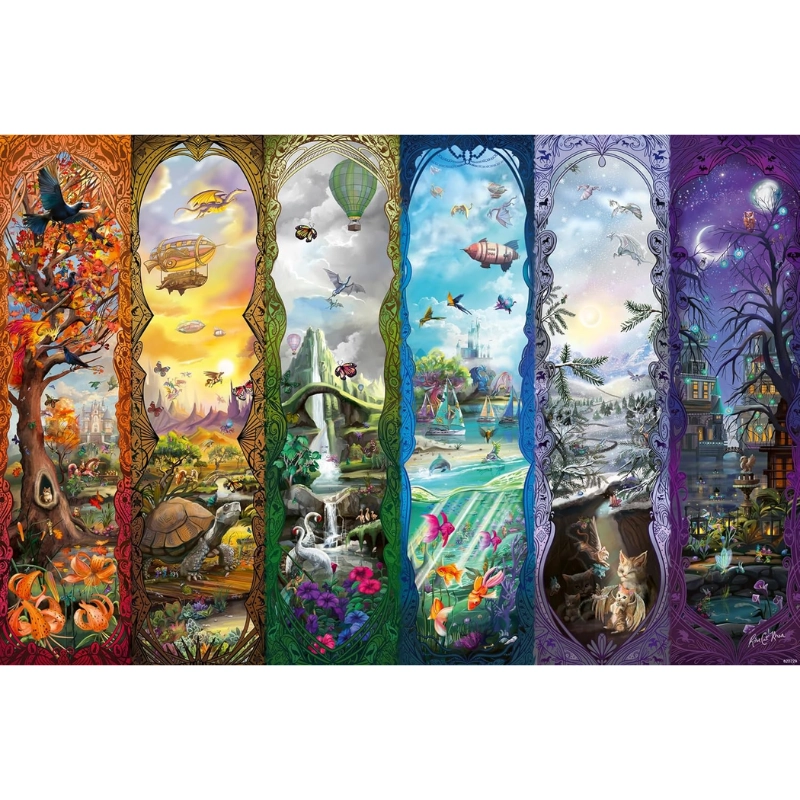 The Six Portals – 7000 Piece Jigsaw Puzzle by Ravensburger