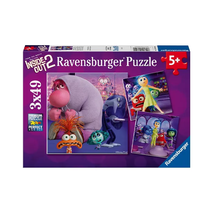 Ravensburger Inside Out 2 3X49 Piece Jigsaw Puzzle