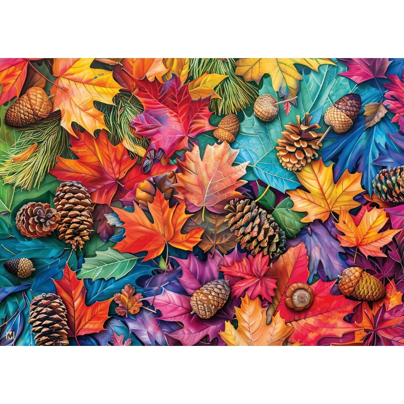 Autumn Riches – 500 Large Pieces Jigsaw Puzzle by Ravensburger