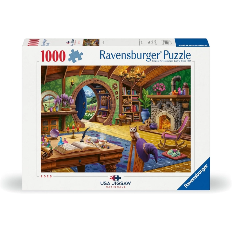 Charmed Cottage – 1000 Piece Jigsaw Puzzle by Ravensburger