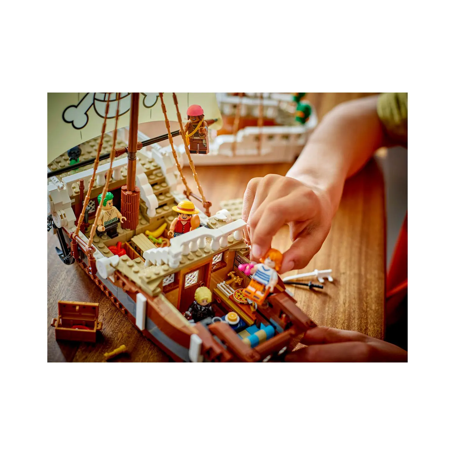 LEGO One Piece The Going Merry Pirate Ship 1376 Pieces