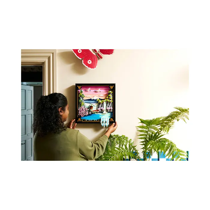 LEGO Art Japanese Cherry Blossom Landscape 1892 Pieces