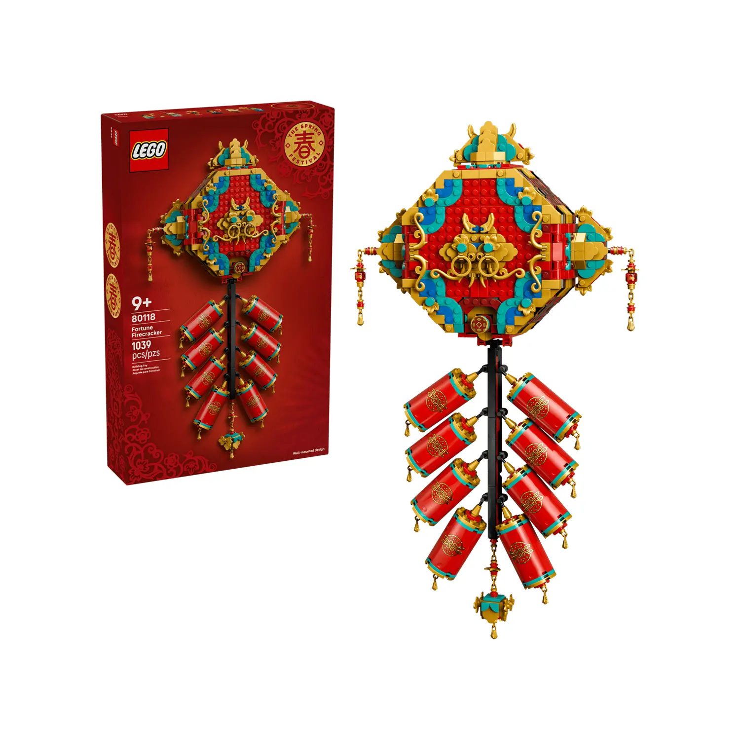 LEGO Fortune Firecracker 1039 Pieces