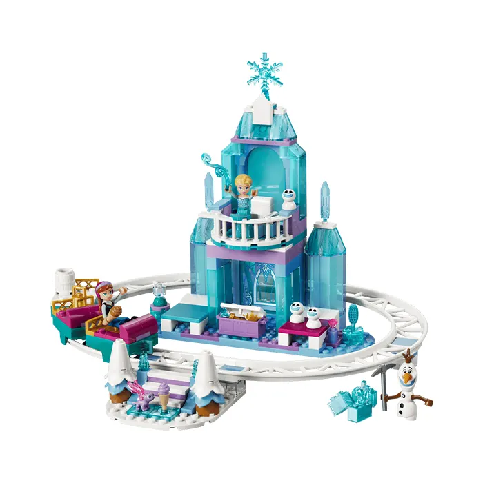 LEGO Disney Elsa’s Ice Castle & Snow Ride Adventure 216 Pieces