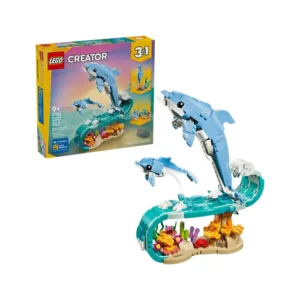 LEGO Creator 3-in-1 Sea Animals: Beautiful Dolphins 542 Pieces