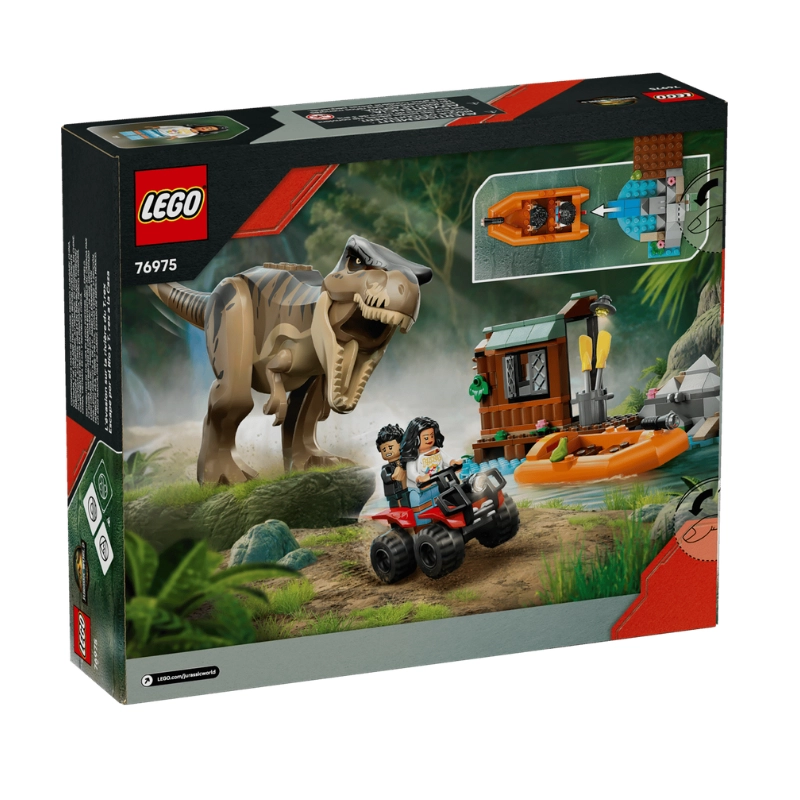LEGO  Jurassic World T. rex River Escape 199 Pieces