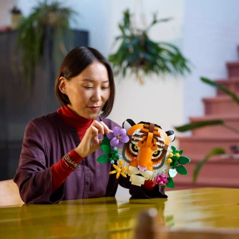 LEGO Art The Fauna Collection – Tiger 744 Pieces