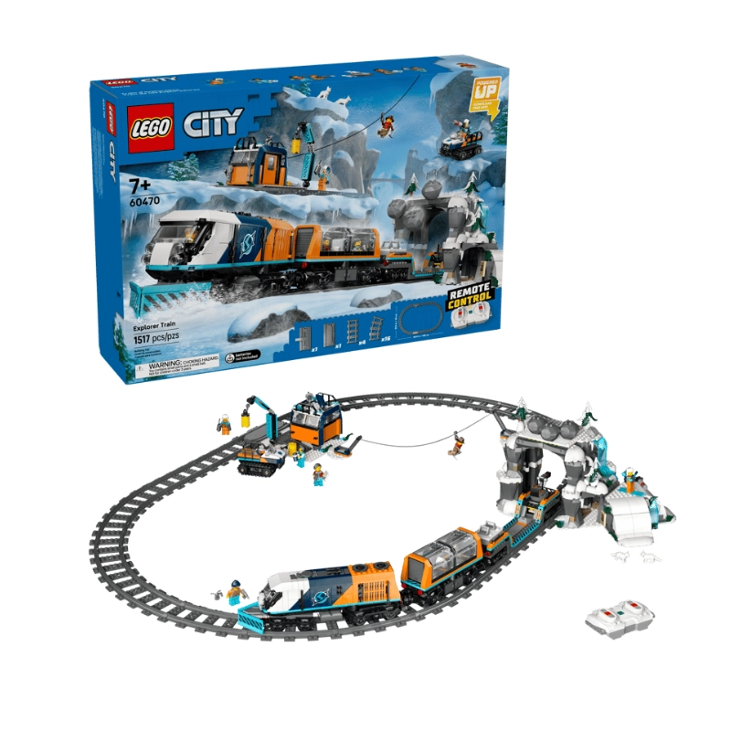 LEGO City Explorers’ Arctic Polar Express Train 1517 Pieces