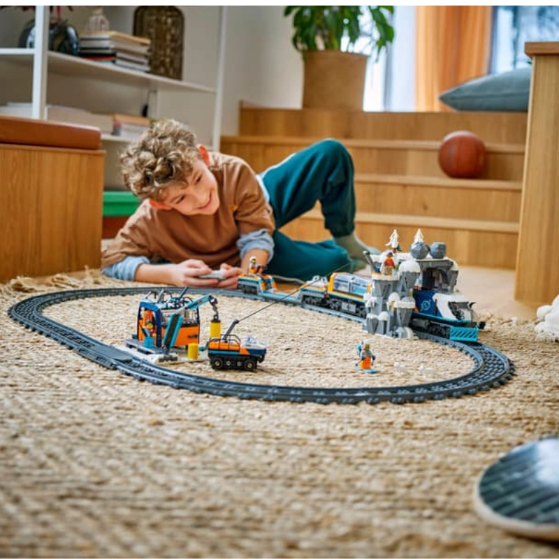 LEGO City Explorers’ Arctic Polar Express Train 1517 Pieces