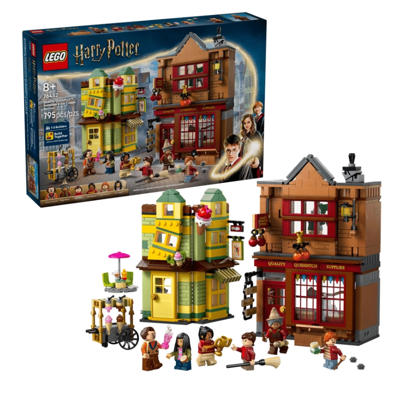 LEGO Harry Potter™ Quality Quidditch™ Supplies & Ice Cream Parlour 795 Pieces