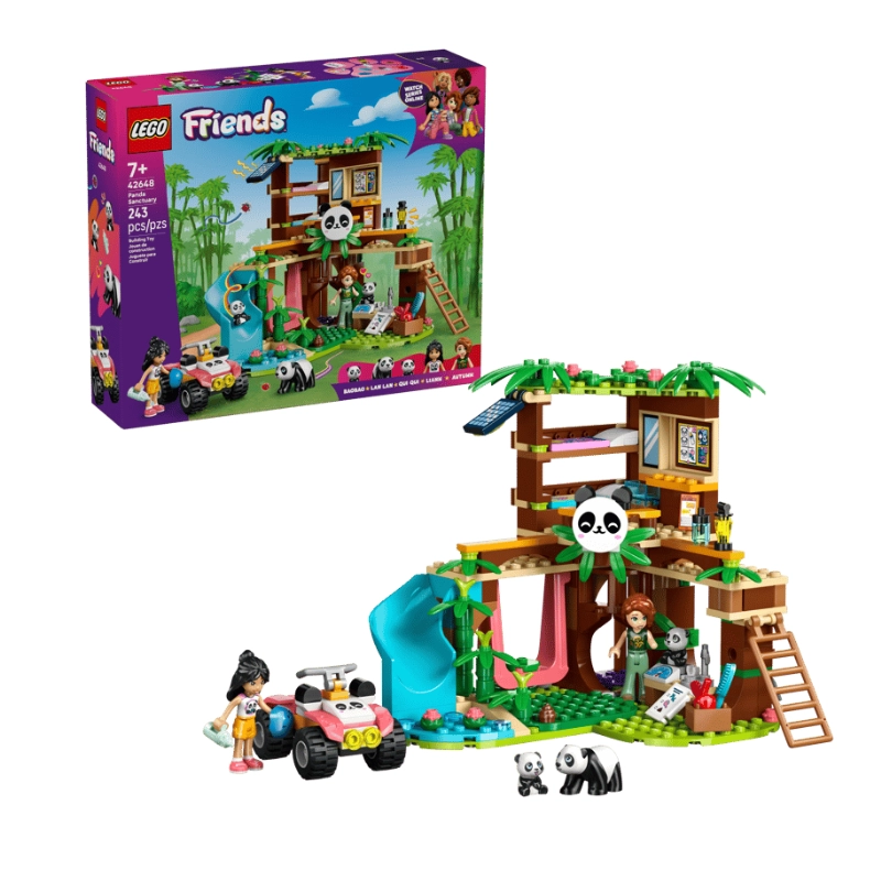 LEGO Friends Panda Sanctuary Animal Care 243 Pieces