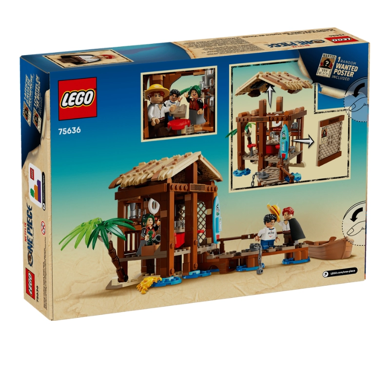 LEGO One Piece Windmill Village Hut 299 Pieces