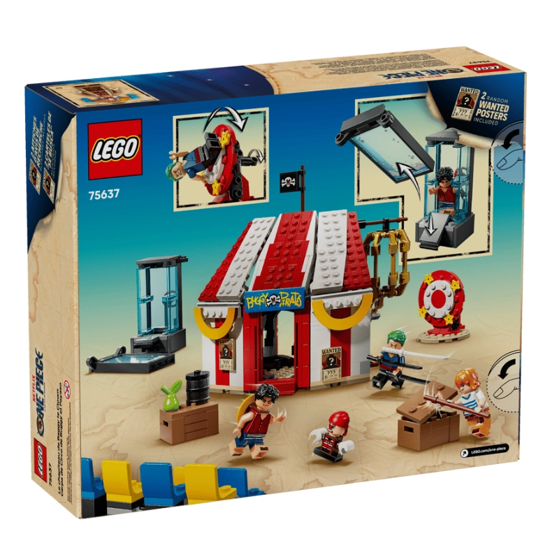 LEGO One Piece Buggy the Clown’s Circus Tent 573 Pieces