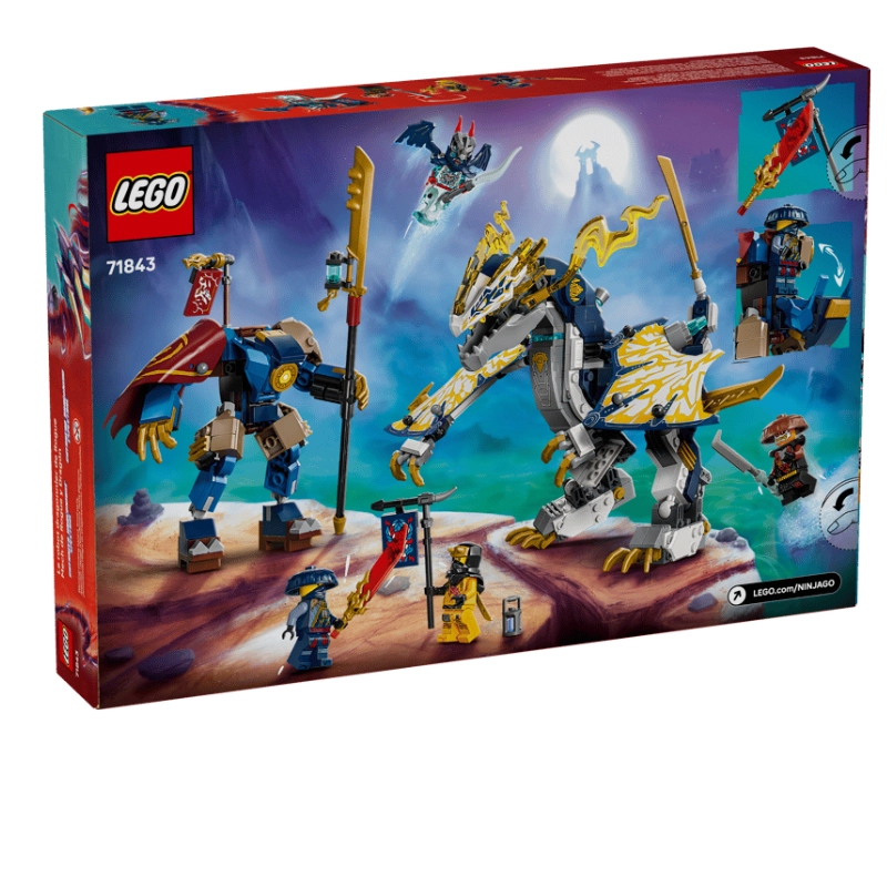 LEGO NINJAGO® Rogue’s Mech Dragon Rider 584 Pieces