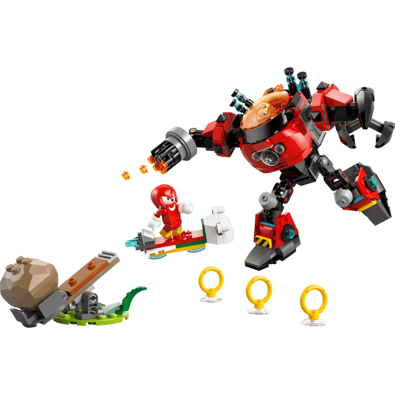 LEGO Sonic The Hedgehog™ Knuckles Vs. Dr. Eggman Egg Crusher Mech 350 ...