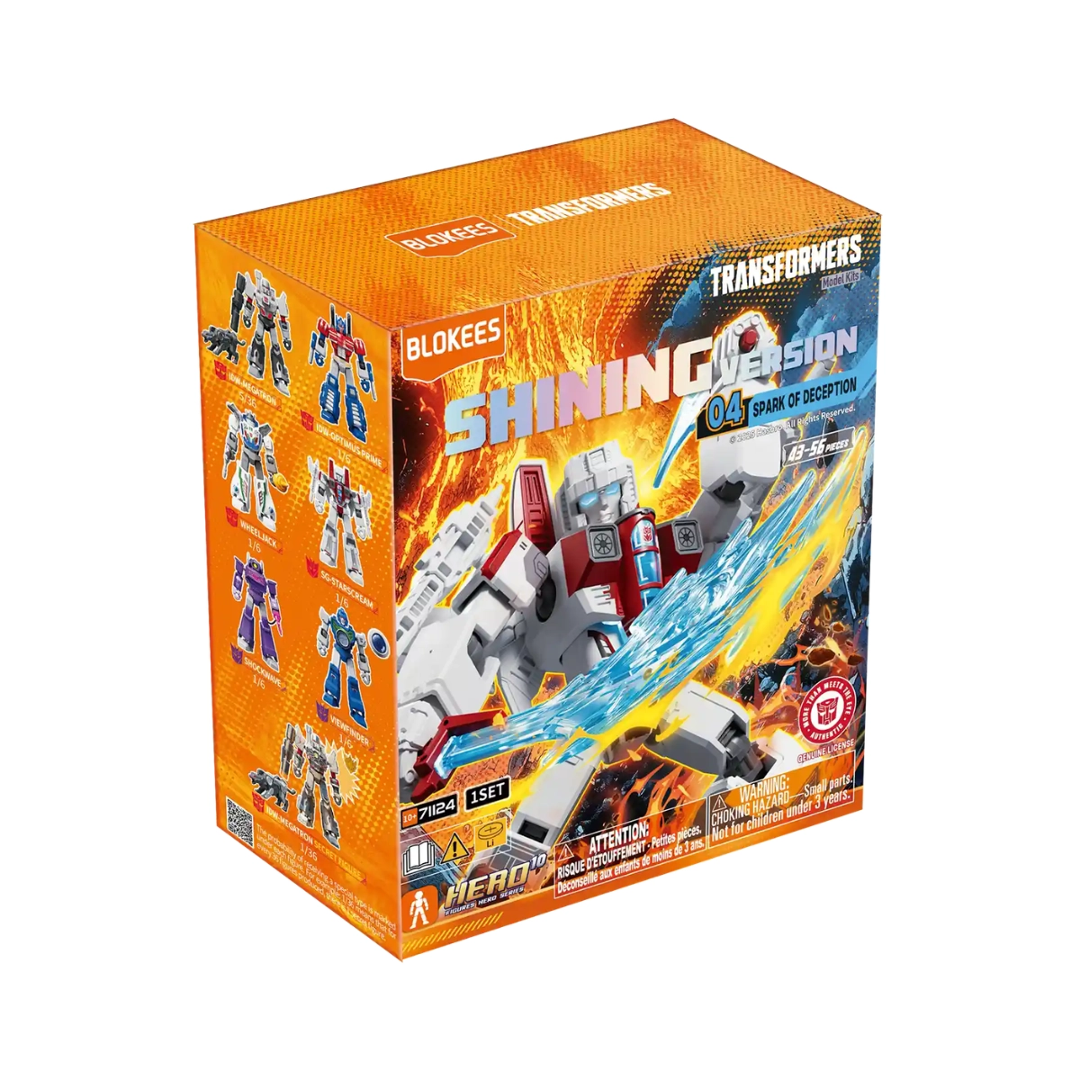 Blokees Transformers Shining Version 04 – Spark of Deception Blind Box Model Kit