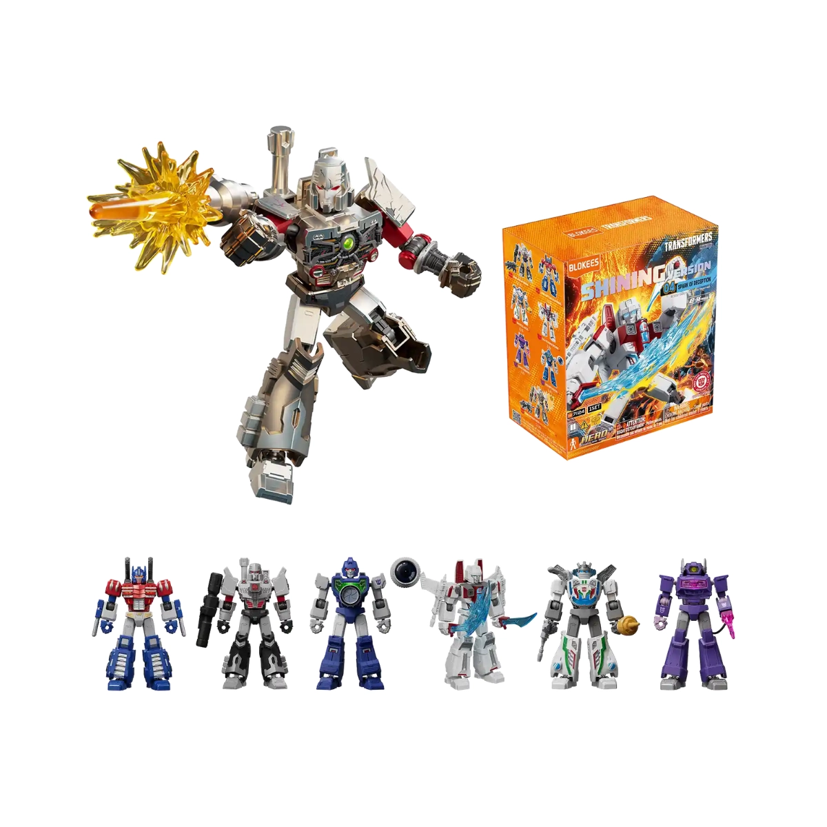 Blokees Transformers Shining Version 04 – Spark of Deception Blind Box Model Kit