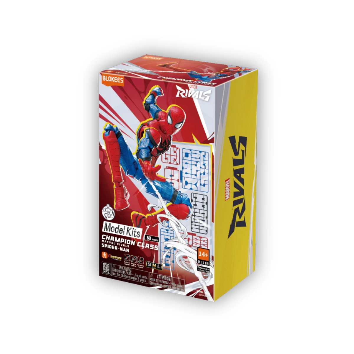 Blokees Marvel Rivals Champion Class CC06 Spider-Man Model Kit