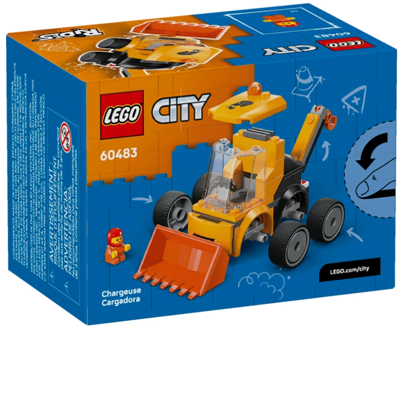 LEGO City Rides – Construction Loader 61 Pieces