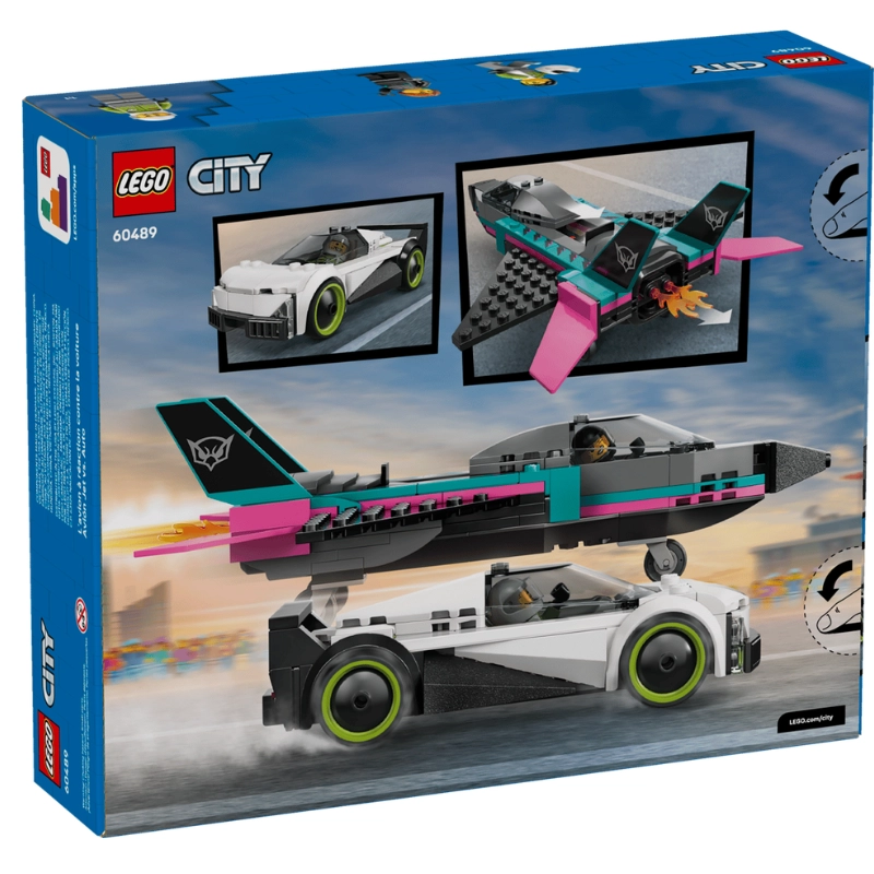 LEGO City Jet vs. Car 259 Pieces