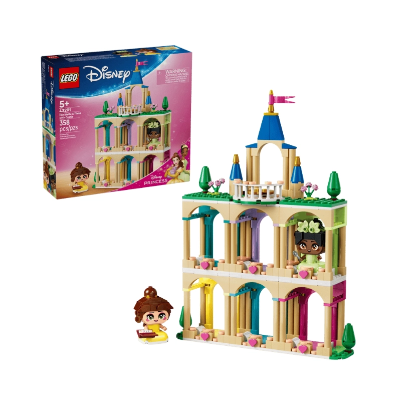 LEGO Disney™ Mini Belle & Tiana with Castle 358 Pieces