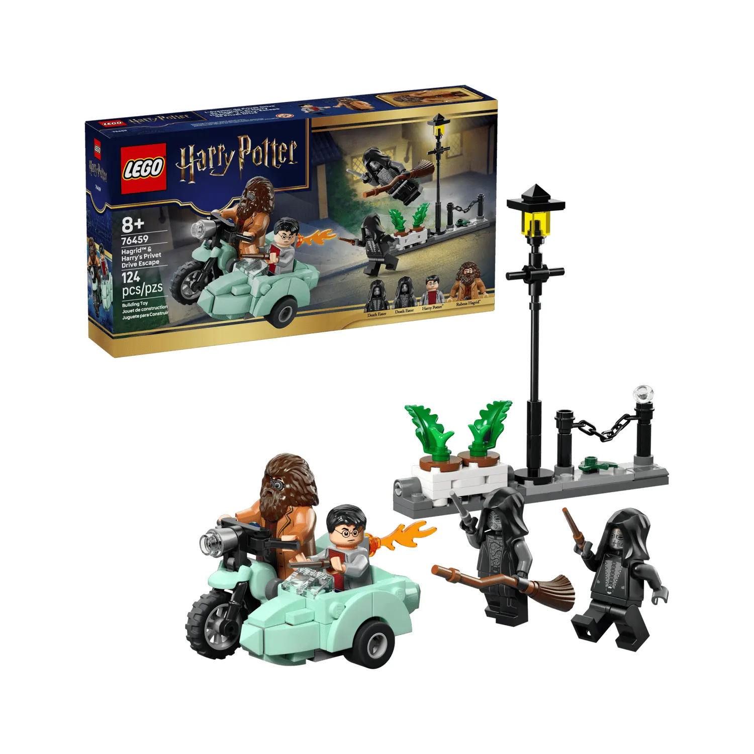 LEGO Harry Potter Hagrid & Harry’s Privet Drive Escape 124 Pieces