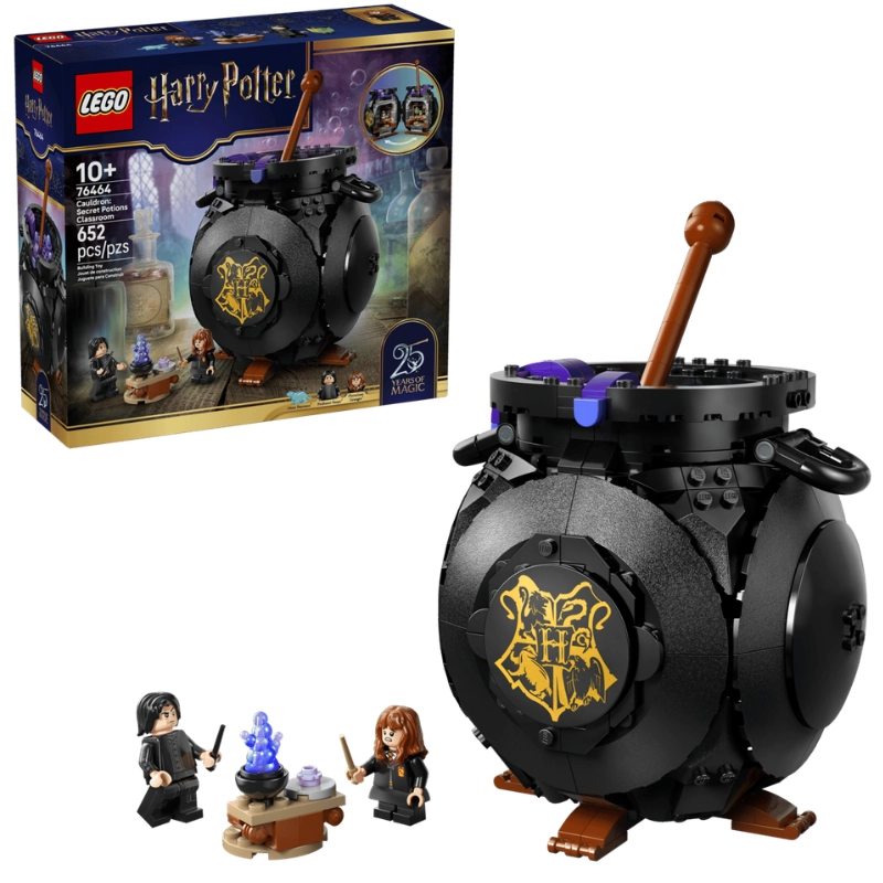 LEGO Harry Potter Cauldron: Secret Potions Classroom 652 Pieces