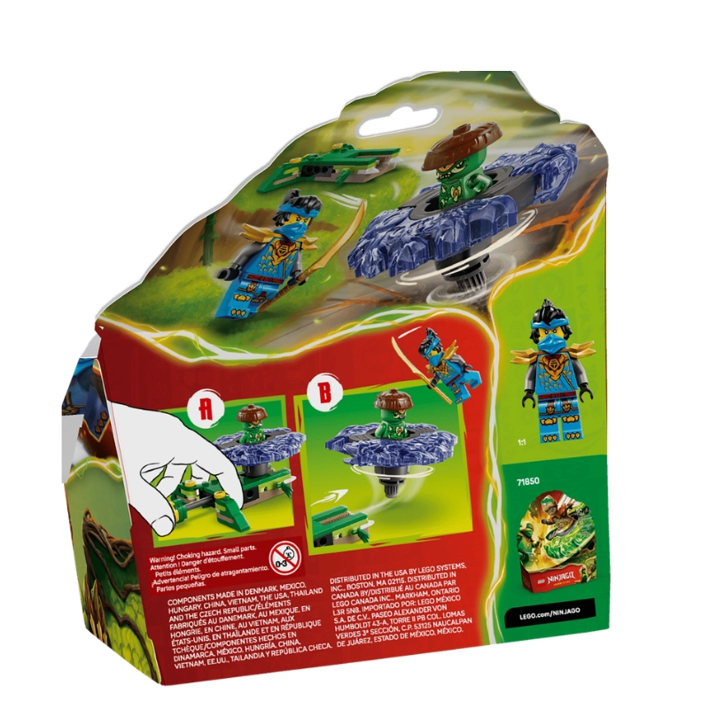 LEGO NINJAGO Nya vs. Mutation Monster Spinner 49 Pieces
