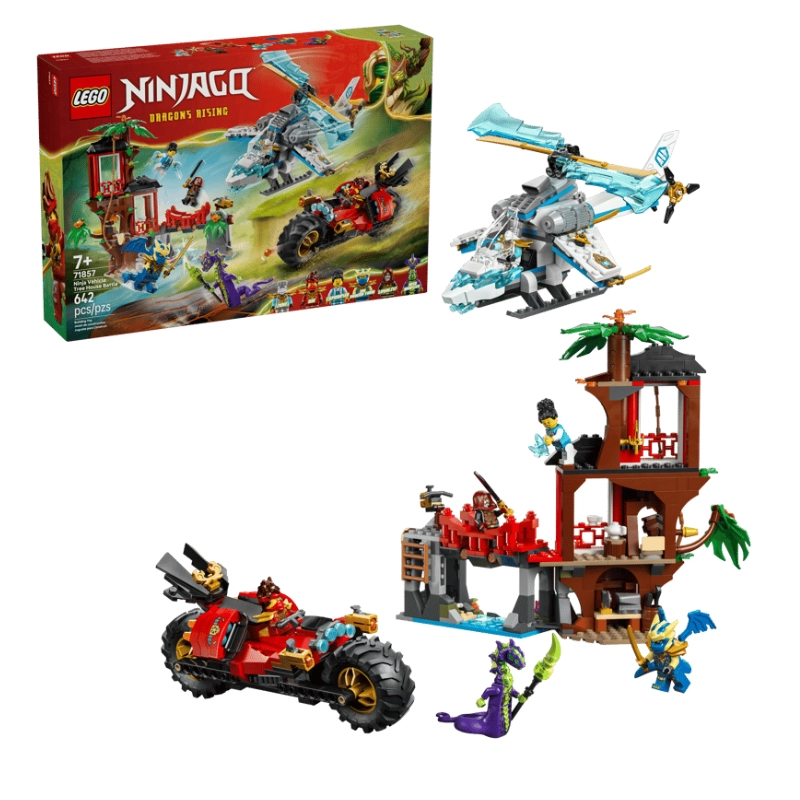 LEGO NINJAGO® Ninja Vehicle Tree House Battle 642 Pieces