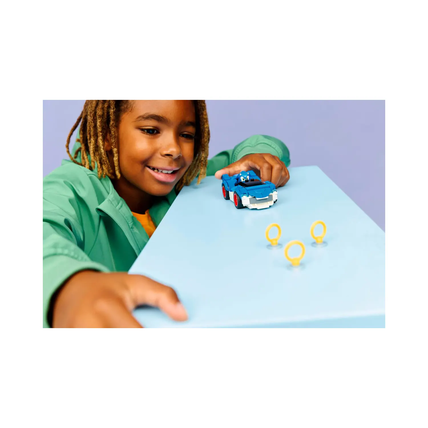 LEGO Sonic the Hedgehog Sonic Speedster Lightning 126 Pieces