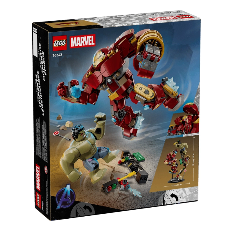 LEGO Marvel Epic Battle: Hulkbuster vs. The Hulk 413 Pieces