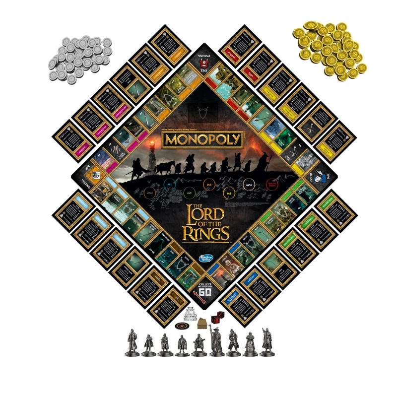 Monopoly: The Lord of The Rings Edition Board Game