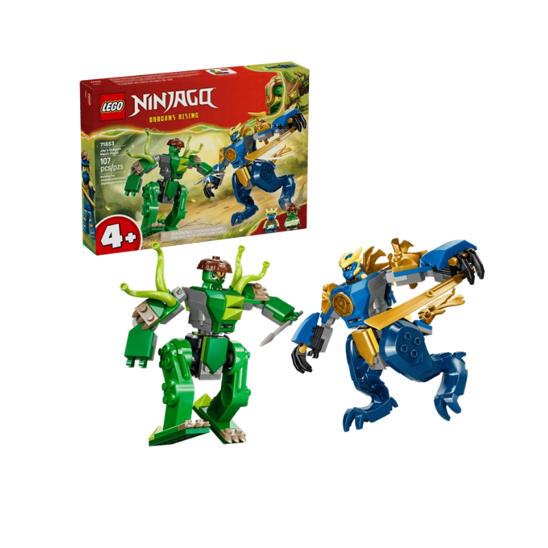 LEGO NINJAGO® Jay’s Dragon Mech Fight 107 Pieces