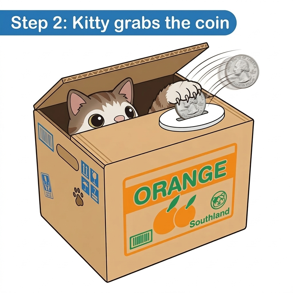 Kitty Coin Bank (Random Pick)