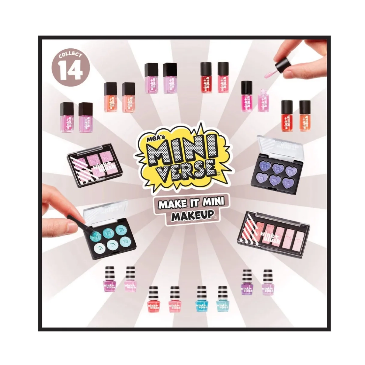 MGA Miniverse Make It Mini Makeup Series 1 – DIY Mini Cosmetic Surprise Capsule