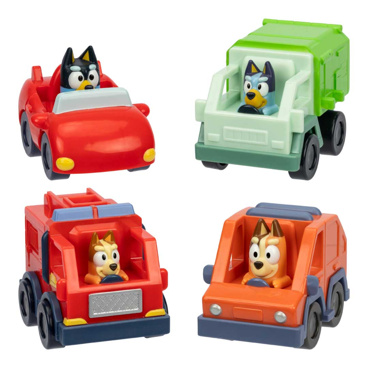 Bluey Mini Racers Assorted – Die-Cast Toy Cars