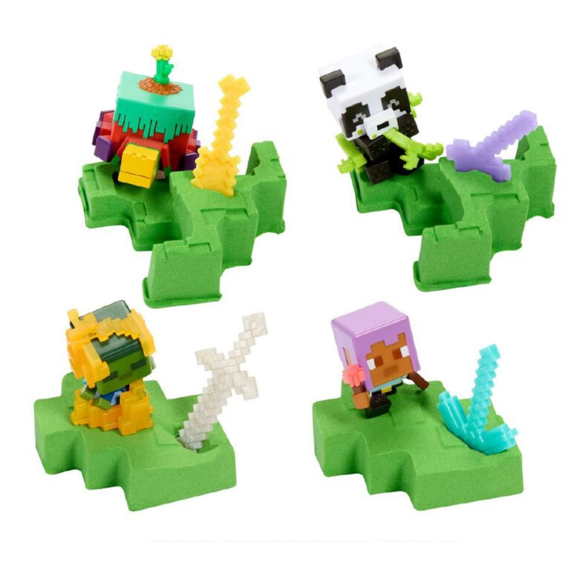 Minecraft Mini Mining Figure Set – Dig & Reveal Surprise Character