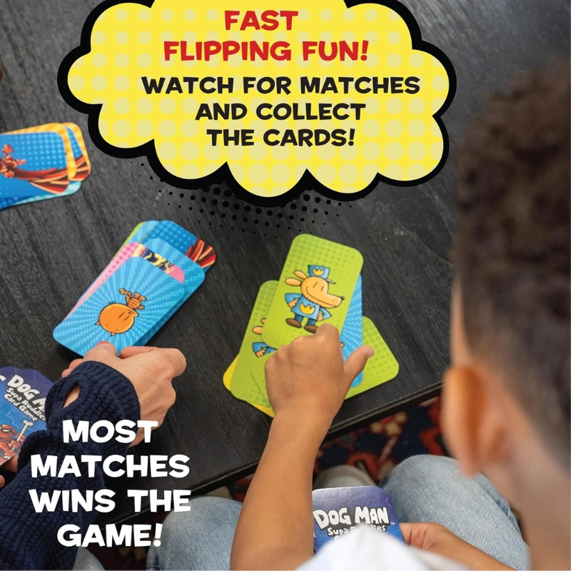 University Games, Dog Man Supa Buddies Card Game