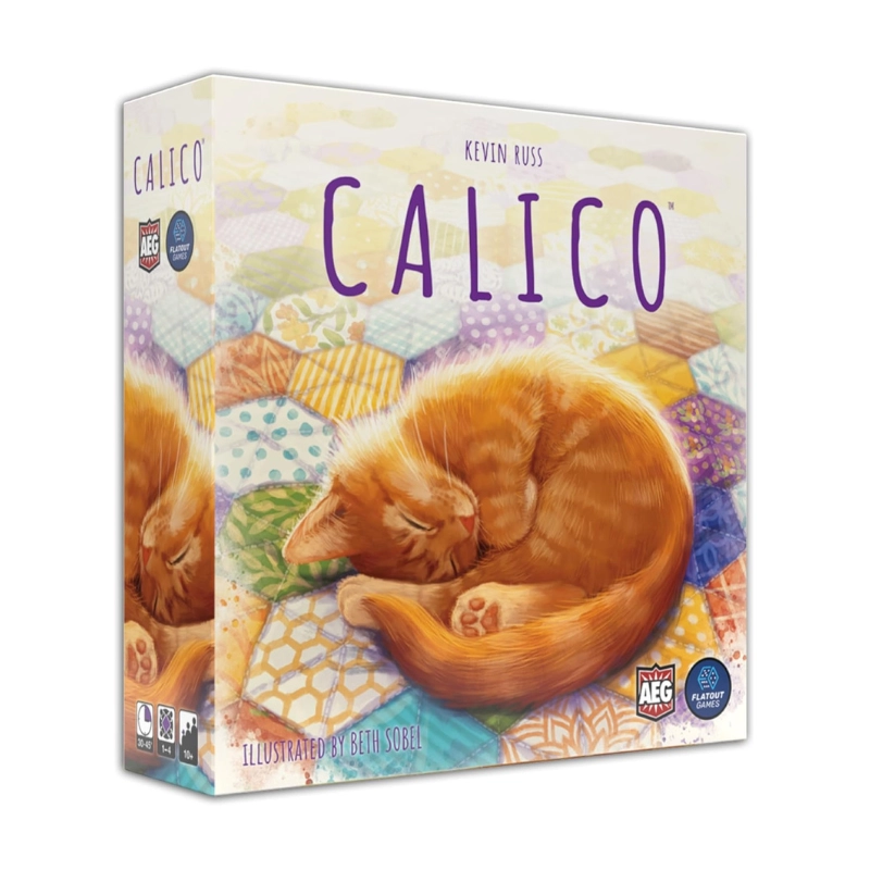 AEG & Flatout Games | Calico – Award Winning Board Game for The Whole Family