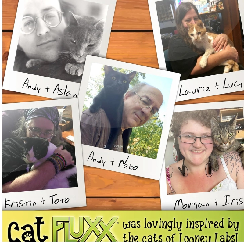 Looney Labs Cat Fluxx – The Cat-Themed Card