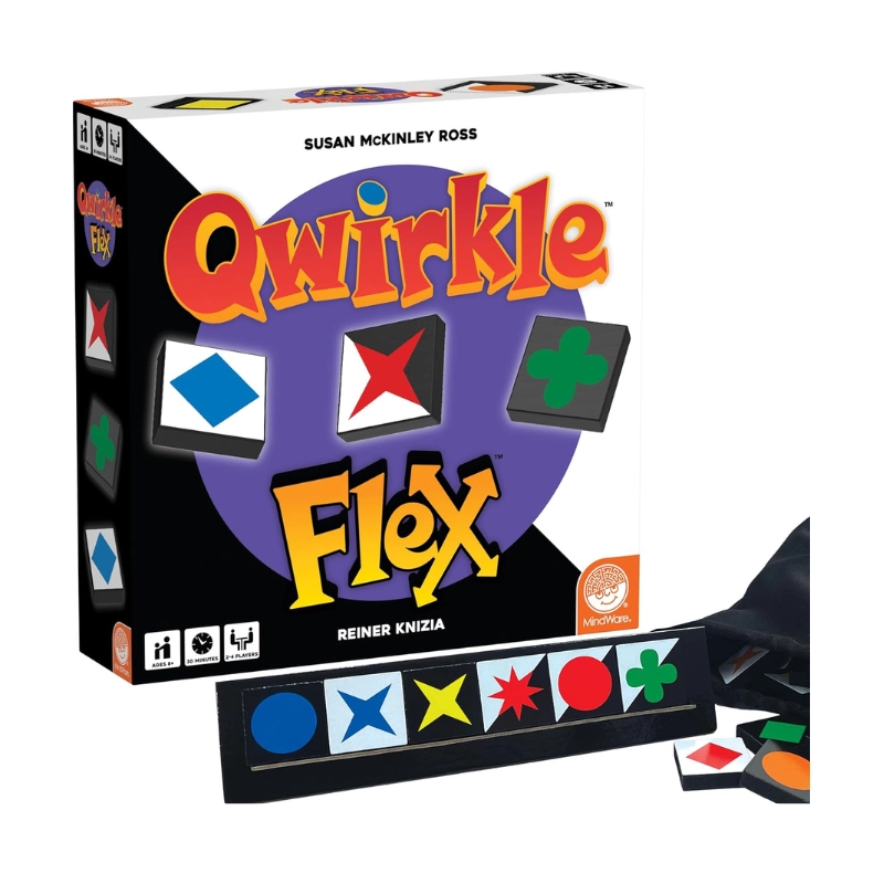 Qwirkle Flex Board Game – Strategy Game