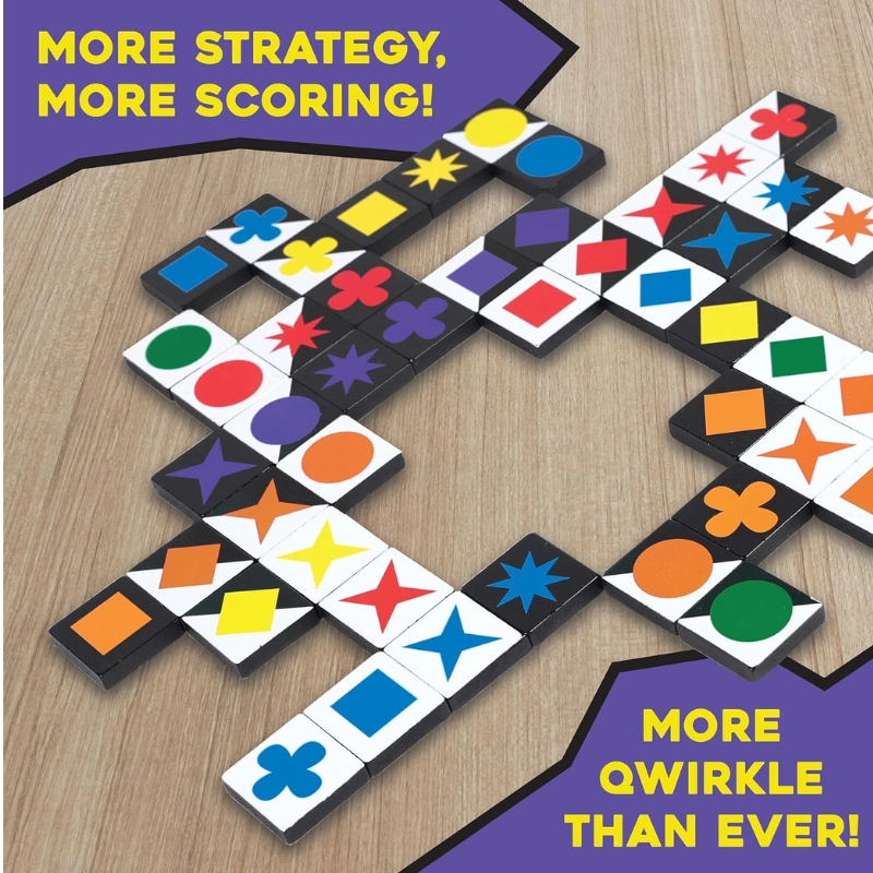Qwirkle Flex Board Game – Strategy Game