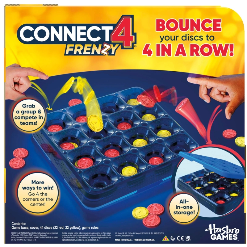 Hasbro Gaming Connect 4 Frenzy Game