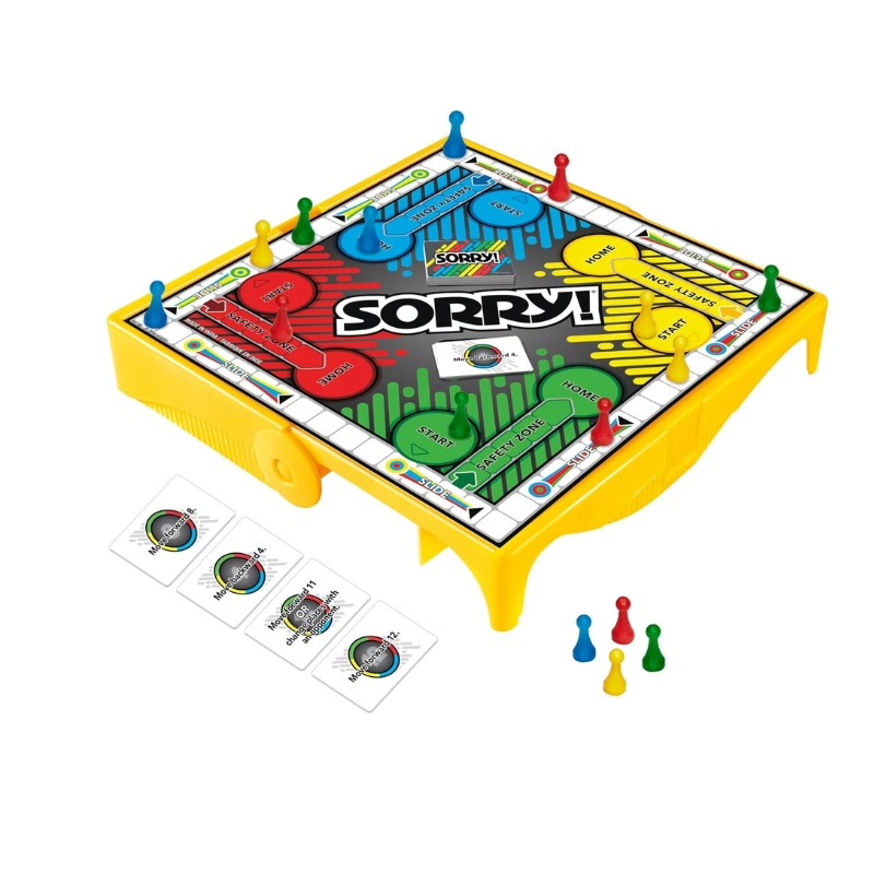 Sorry! Grab and Go Travel Game for Kids