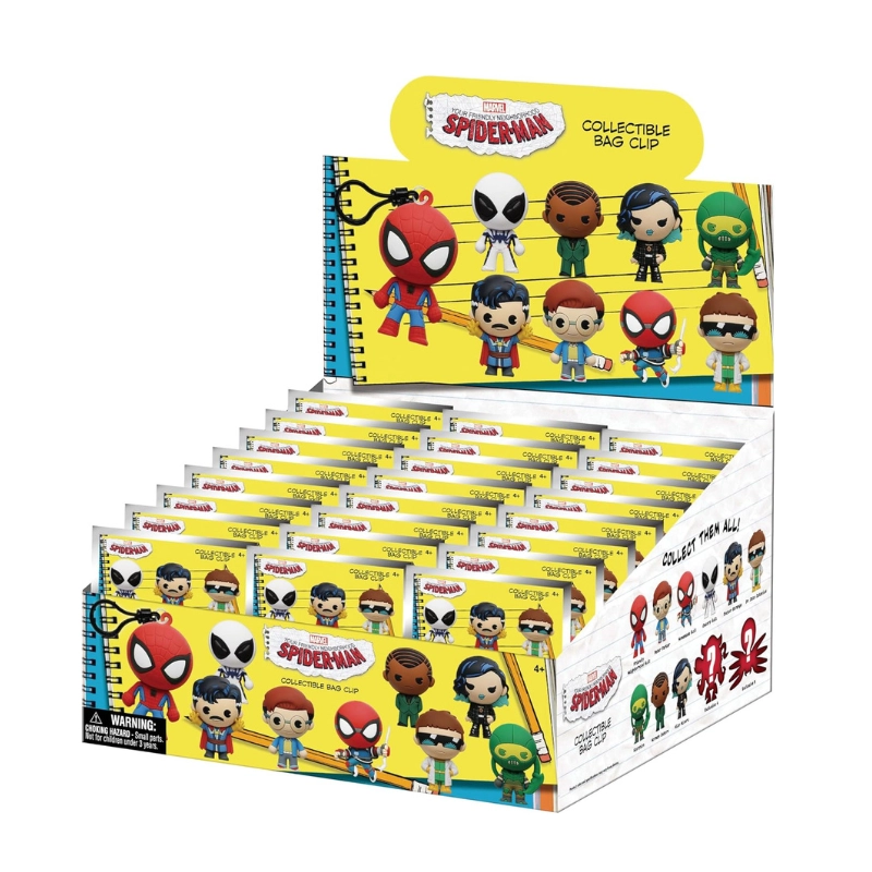 Your Friendly Neighborhood Spider-Man Series 1 – 5″ Collectible Bag Clip Marvel Superhero Character