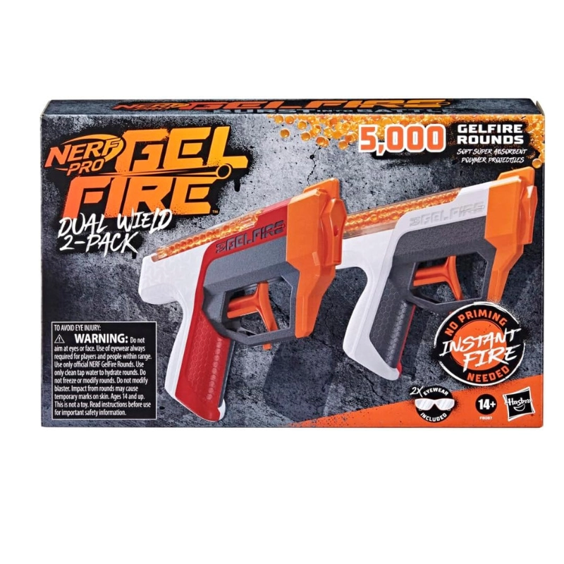 NERF GELFIRE DUAL WIELD