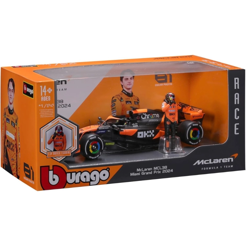 F1 MCLAREN MCL38 OSCAR 1.24