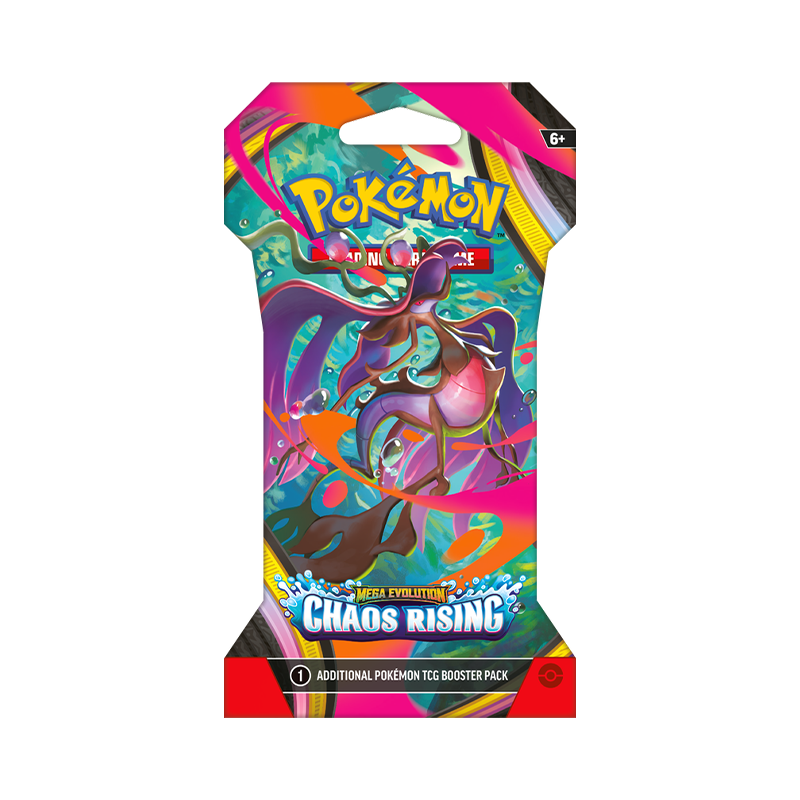 Pokémon TCG Mega Evolution 4 Chaos Rising Sleeved Booster