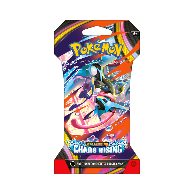 Pokémon TCG Mega Evolution 4 Chaos Rising Sleeved Booster